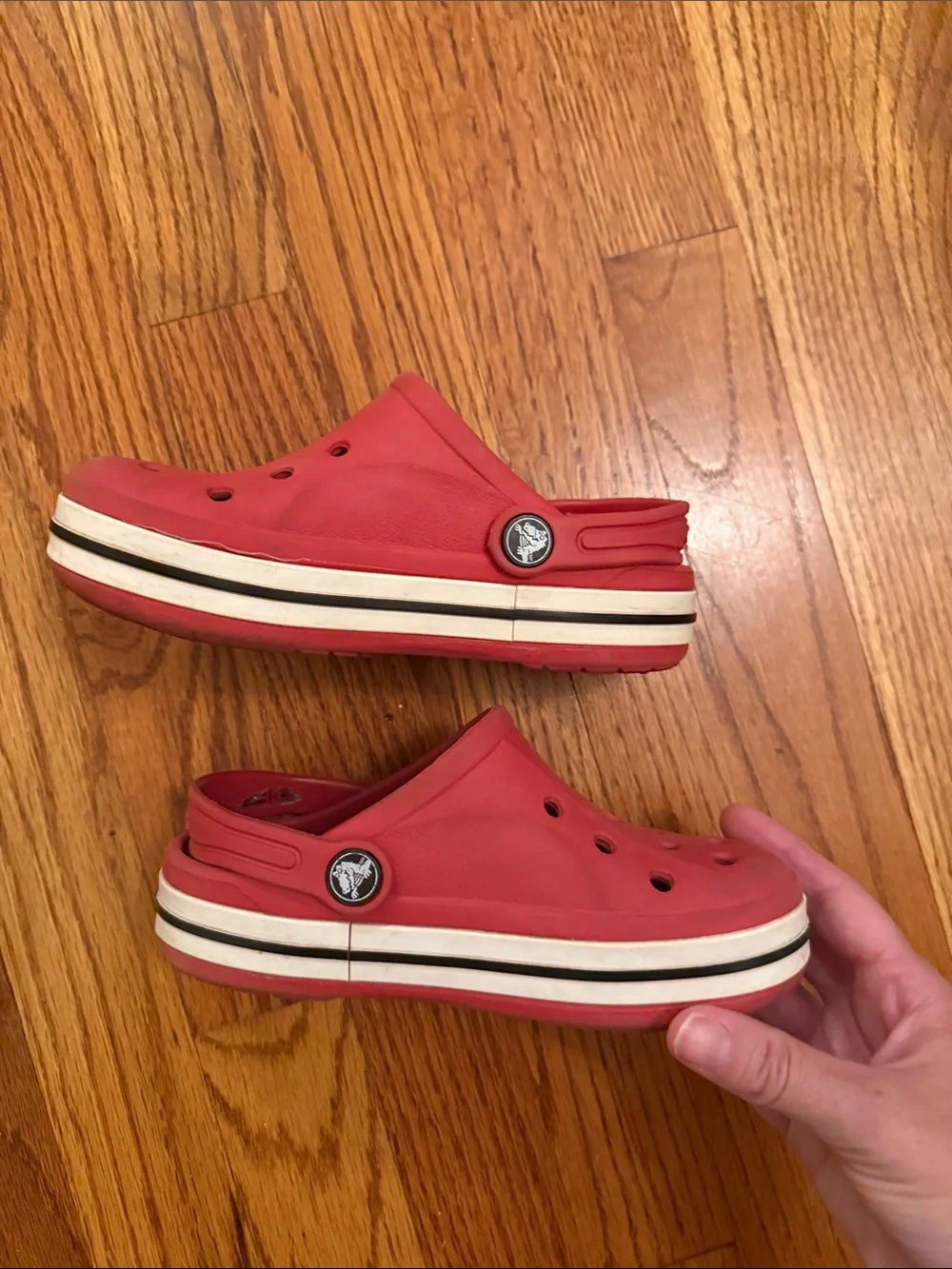 CROCS Kids Water Clog in Red